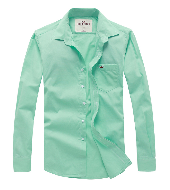 Hollister Hombres Pura De Color Oxford Camisa HCO4498